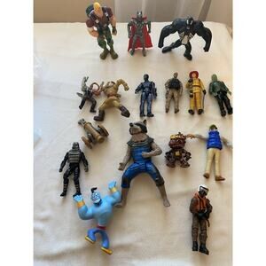 Mixed Lot 15 Collectible Assorted Toy Figurines Action Figure Hasbro McDonalds